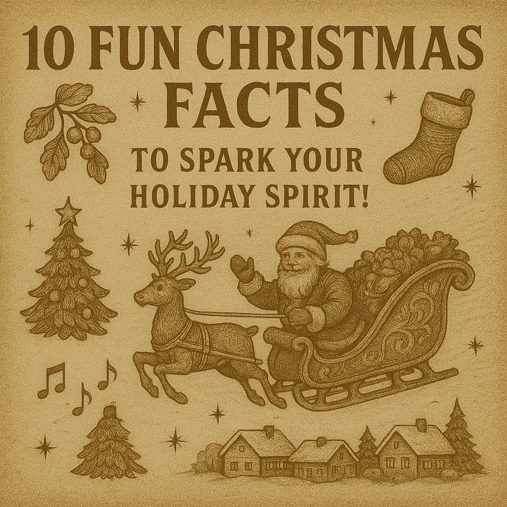 10 Fun Christmas Facts to Spark Your Holiday Spirit! Featured image