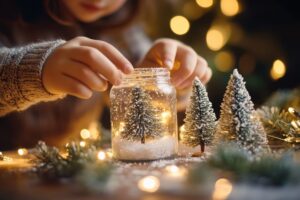 DIY Christmas Magic: Craft Your Own Enchanting Snow Globe!