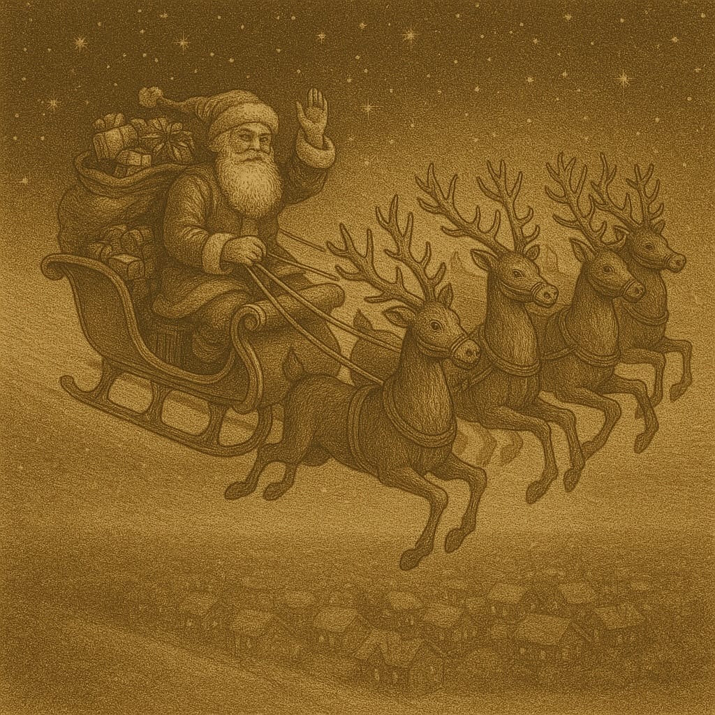Santa Mail | 10 Fun Christmas Facts to Spark Your Holiday Spirit! Santas Sleigh