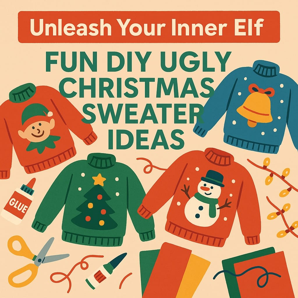 DIY Ugly sweaters